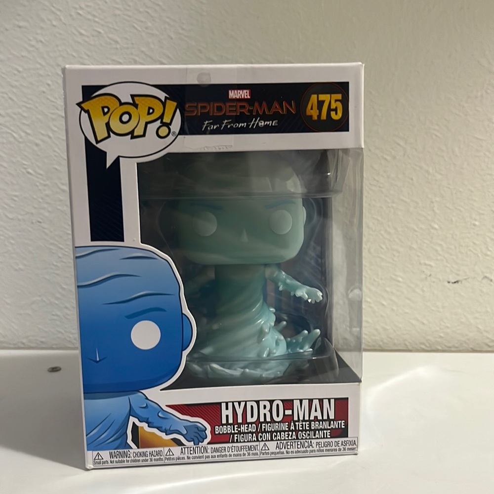 Hydro an Spider-Man far from home funko pop